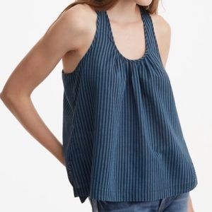 NWOT Lou & Grey 100% cotton stripped top